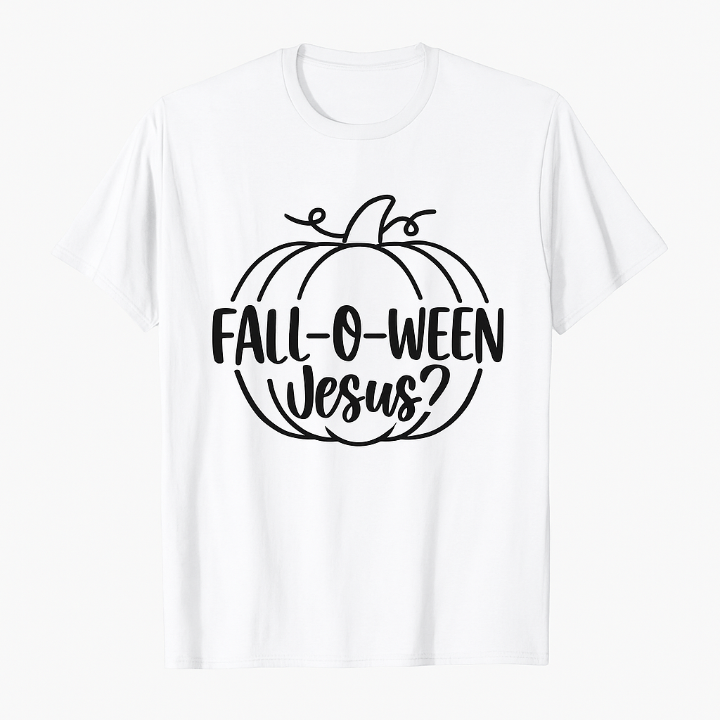 Fall-O-Ween Jesus T-Shirt (Vintage Washed)