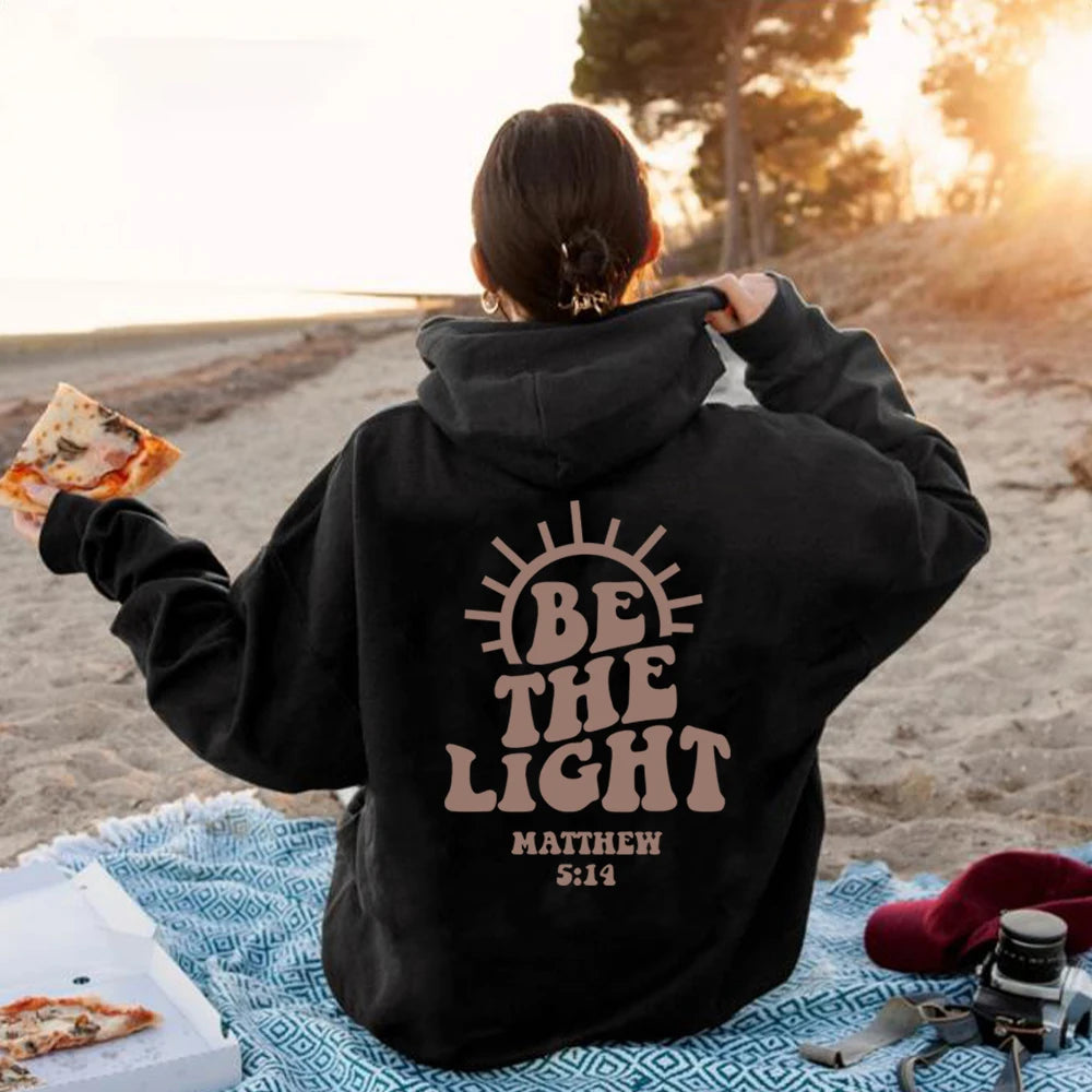 Be The Light — Matthew 5:14 Christian Hoodie