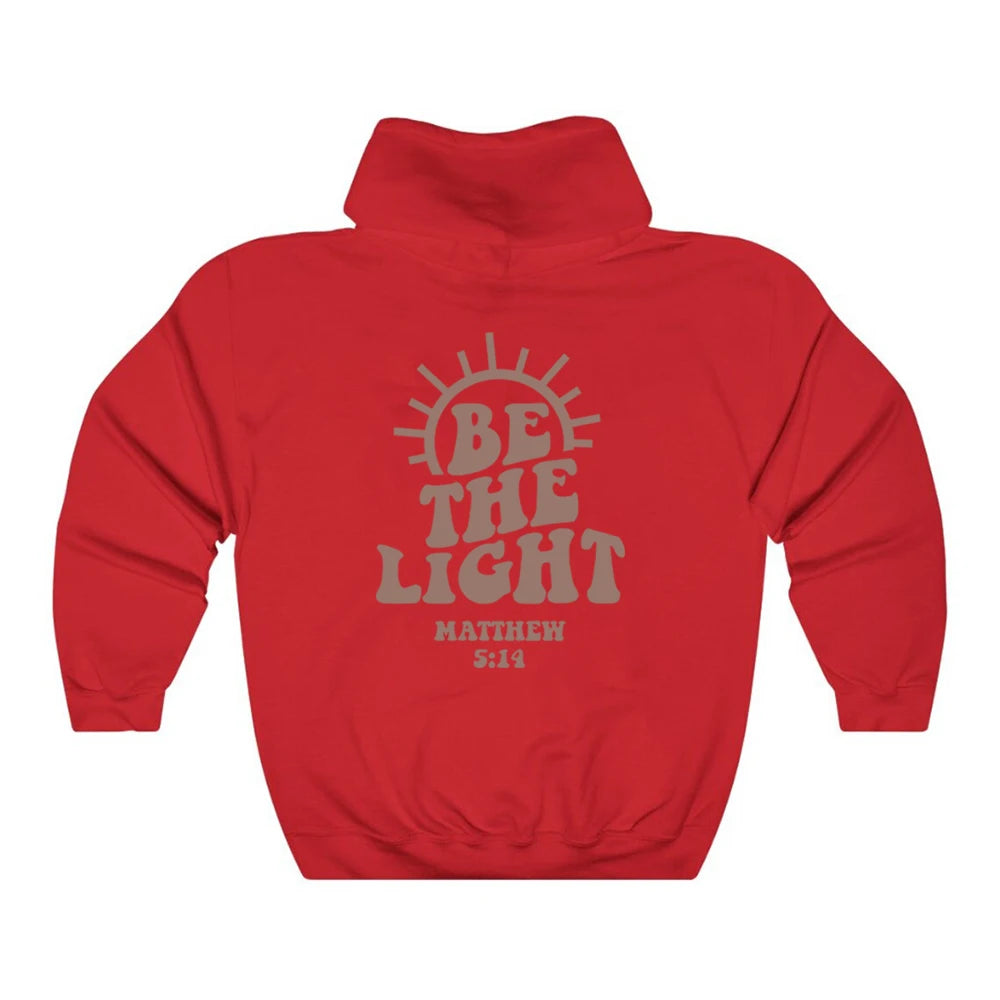 Be The Light — Matthew 5:14 Christian Hoodie