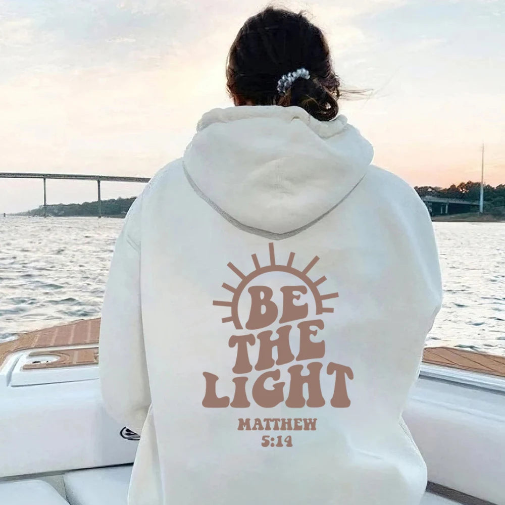 Be The Light — Matthew 5:14 Christian Hoodie