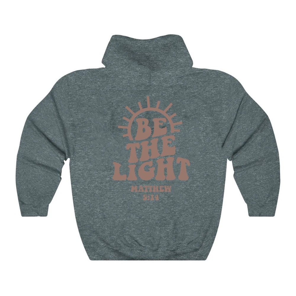 Be The Light — Matthew 5:14 Christian Hoodie
