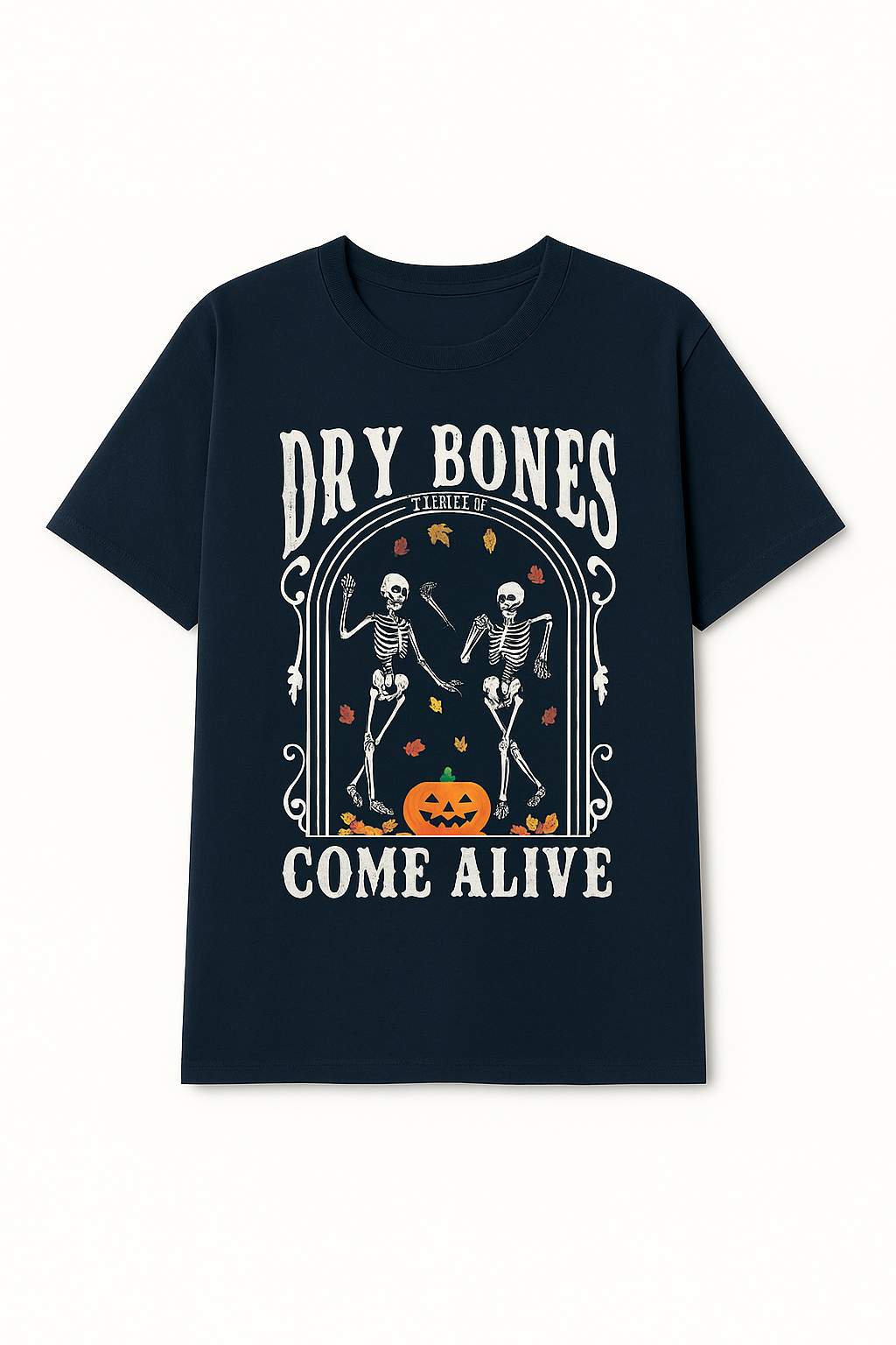 Dry Bones — Christian Halloween T-Shirt (Ezekiel 37 | Vintage Washed)