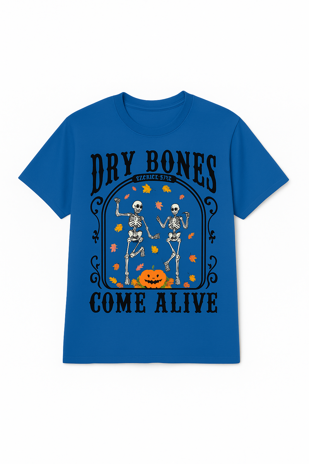 Dry Bones — Christian Halloween T-Shirt (Ezekiel 37 | Vintage Washed)
