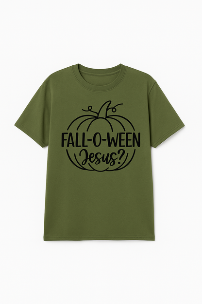 Fall-O-Ween Jesus T-Shirt (Vintage Washed)