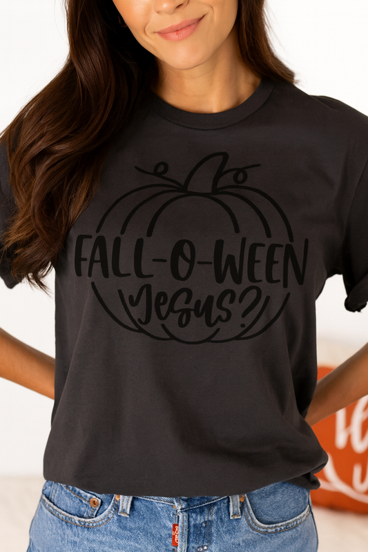 Fall-O-Ween Jesus T-Shirt (Vintage Washed)