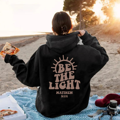 Be The Light — Matthew 5:14 Christian Hoodie