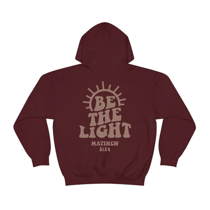 Be The Light — Matthew 5:14 Christian Hoodie